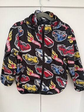 H&M Kids Hot Wheels Windbreaker 5T/6